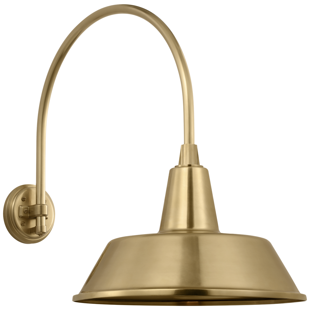 Academy 19.5" Arched Mack Barn Light | Barn Lights | Visual Comfort Signature - Light House Co.