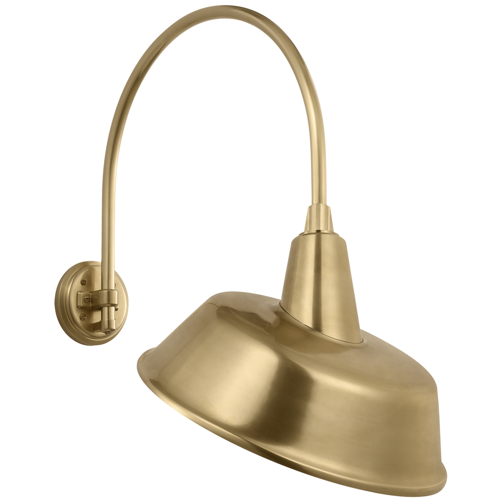 Academy 19.5" Arched Mack Barn Light | Barn Lights | Visual Comfort Signature - Light House Co.