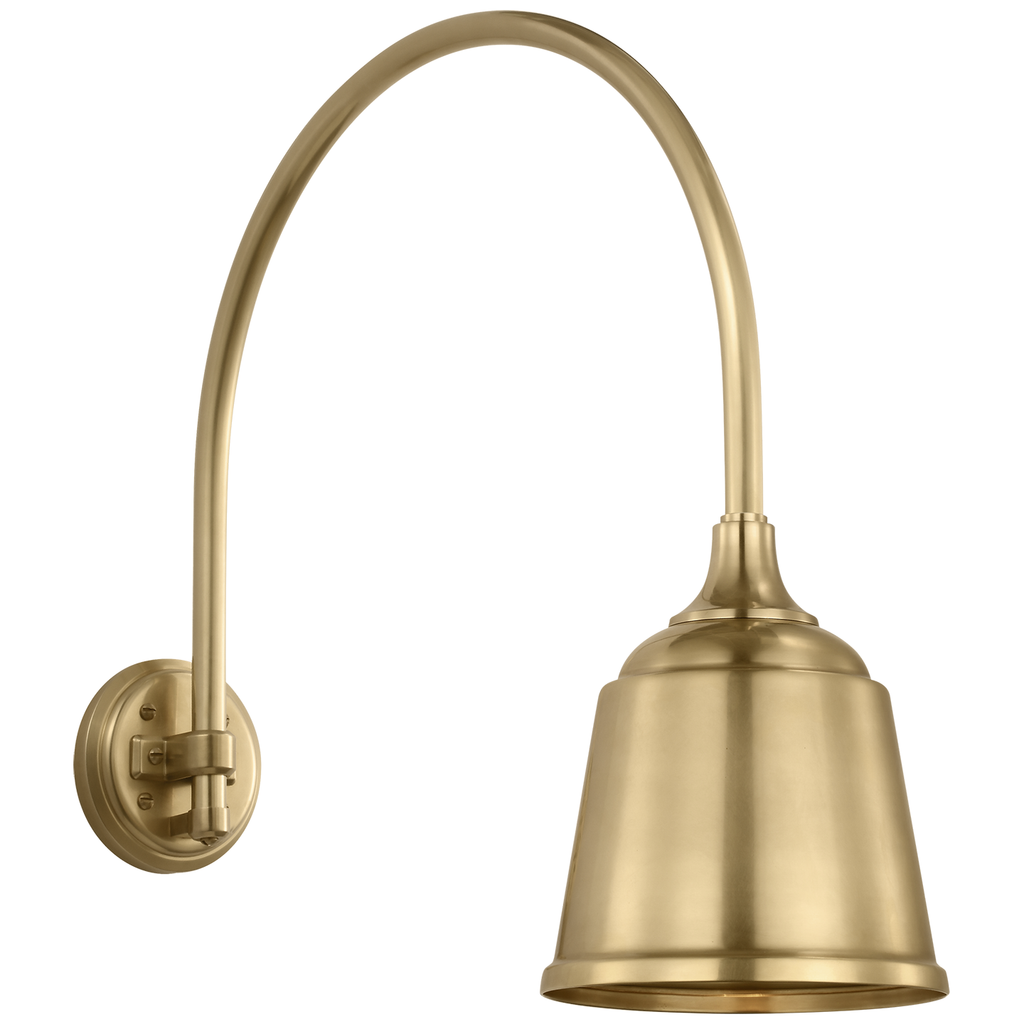 Academy 19.5" Arched Mack Barn Light | Barn Lights | Visual Comfort Signature - Light House Co.