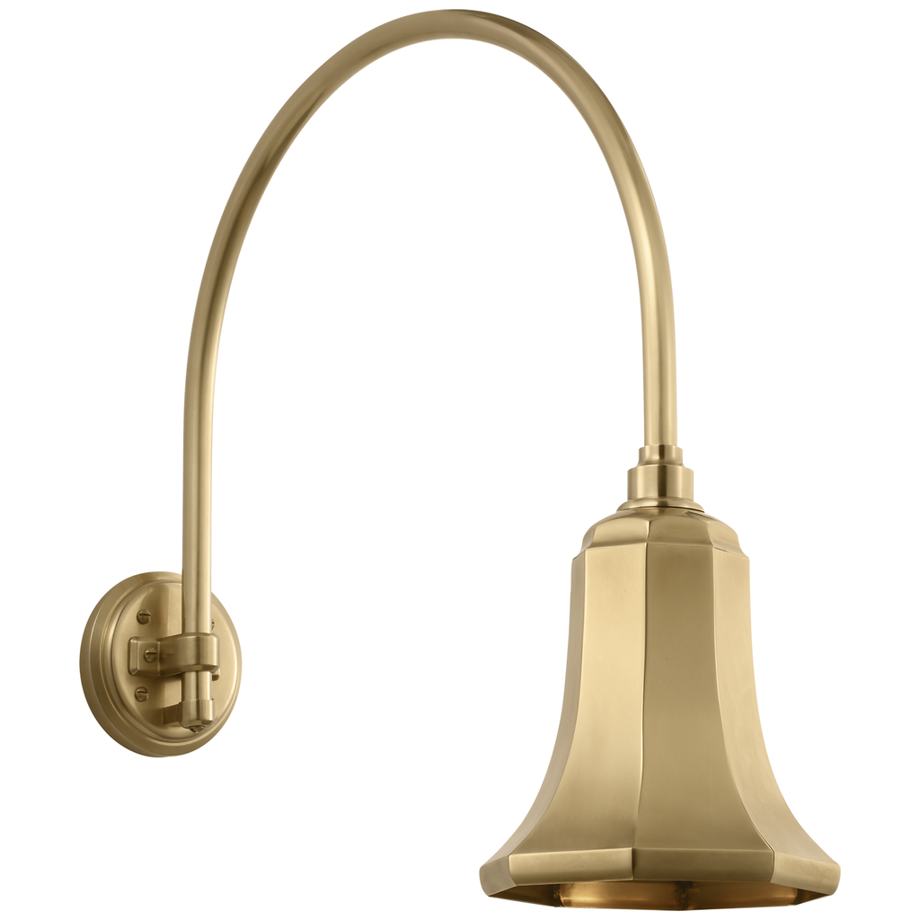 Academy 19.5" Arched Mack Barn Light | Barn Lights | Visual Comfort Signature - Light House Co.