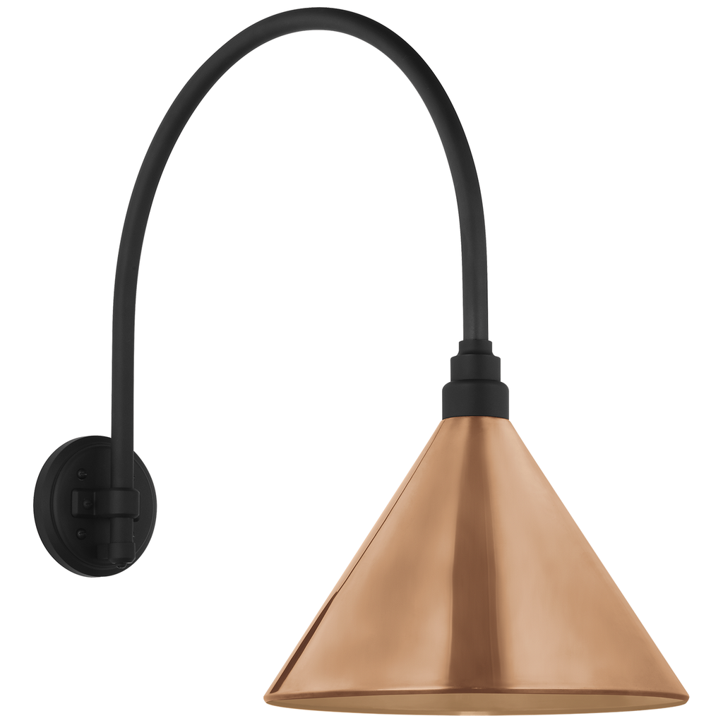 Academy 19.5" Arched Mack Barn Light | Barn Lights | Visual Comfort Signature - Light House Co.