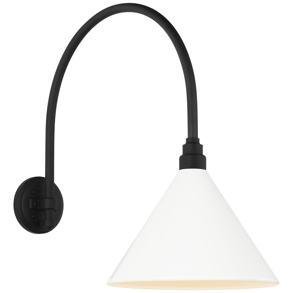 Academy 19.5" Arched Mack Barn Light | Barn Lights | Visual Comfort Signature - Light House Co.