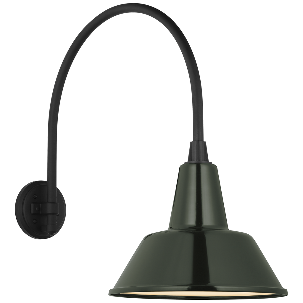 Academy 19.5" Arched Mack Barn Light | Barn Lights | Visual Comfort Signature - Light House Co.