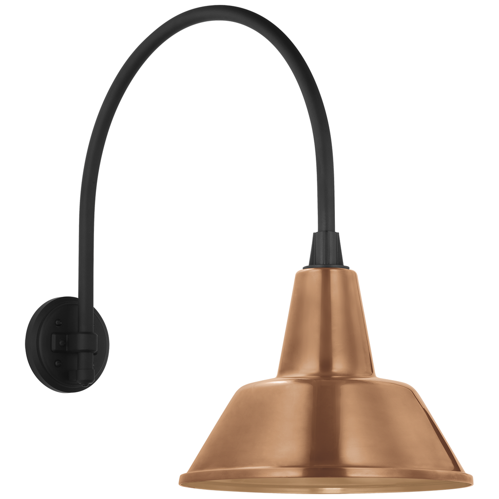 Academy 19.5" Arched Mack Barn Light | Barn Lights | Visual Comfort Signature - Light House Co.