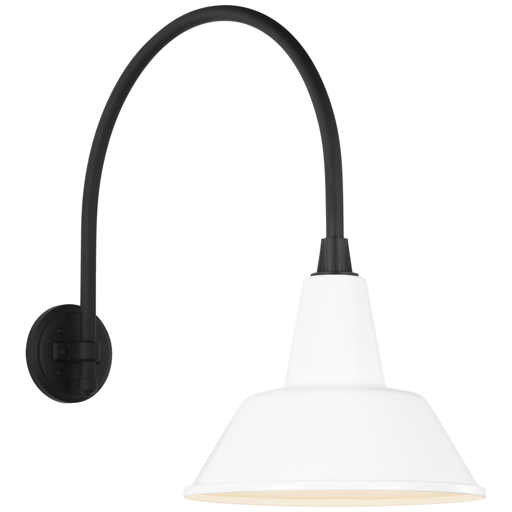 Academy 19.5" Arched Mack Barn Light | Barn Lights | Visual Comfort Signature - Light House Co.
