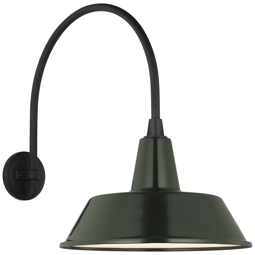 Academy 19.5" Arched Mack Barn Light | Barn Lights | Visual Comfort Signature - Light House Co.
