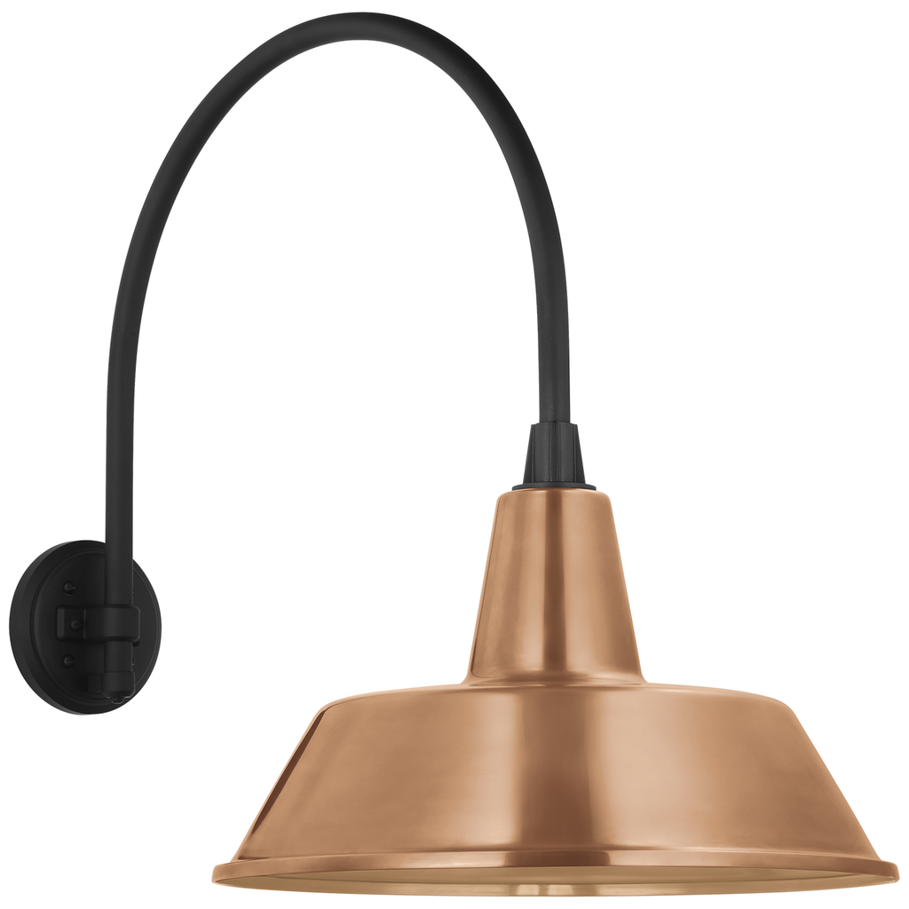 Academy 19.5" Arched Mack Barn Light | Barn Lights | Visual Comfort Signature - Light House Co.