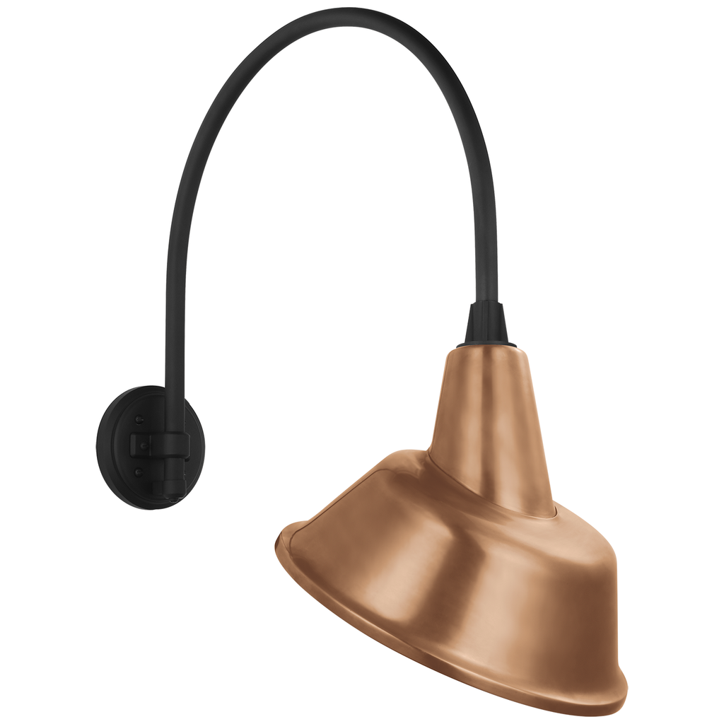 Academy 19.5" Arched Mack Barn Light | Barn Lights | Visual Comfort Signature - Light House Co.