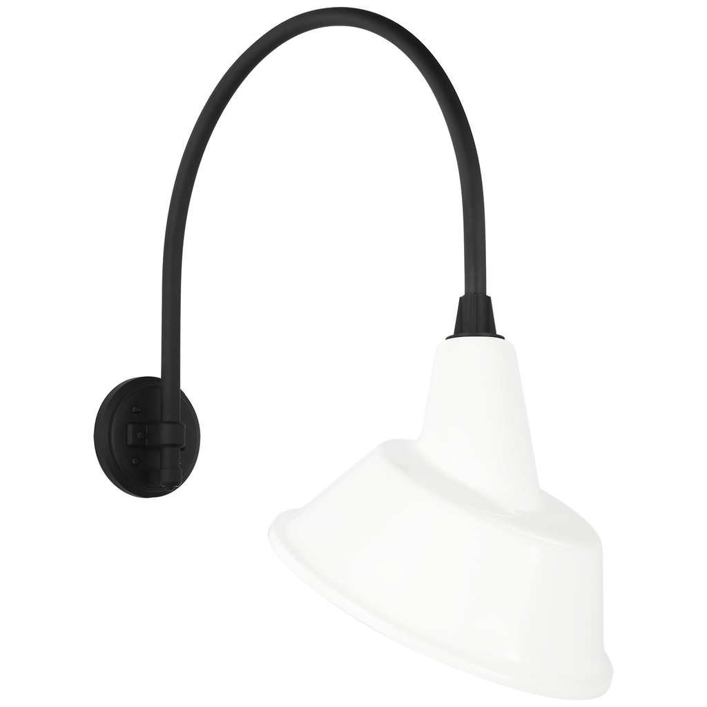 Academy 19.5" Arched Mack Barn Light | Barn Lights | Visual Comfort Signature - Light House Co.