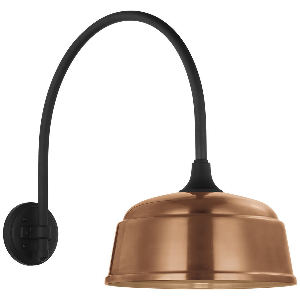 Academy 19.5" Arched Mack Barn Light | Barn Lights | Visual Comfort Signature - Light House Co.