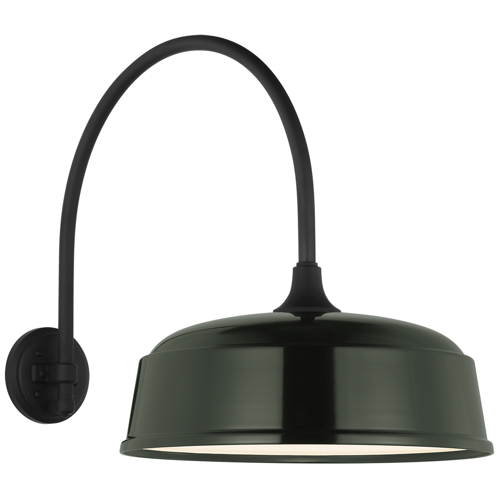 Academy 19.5" Arched Mack Barn Light | Barn Lights | Visual Comfort Signature - Light House Co.