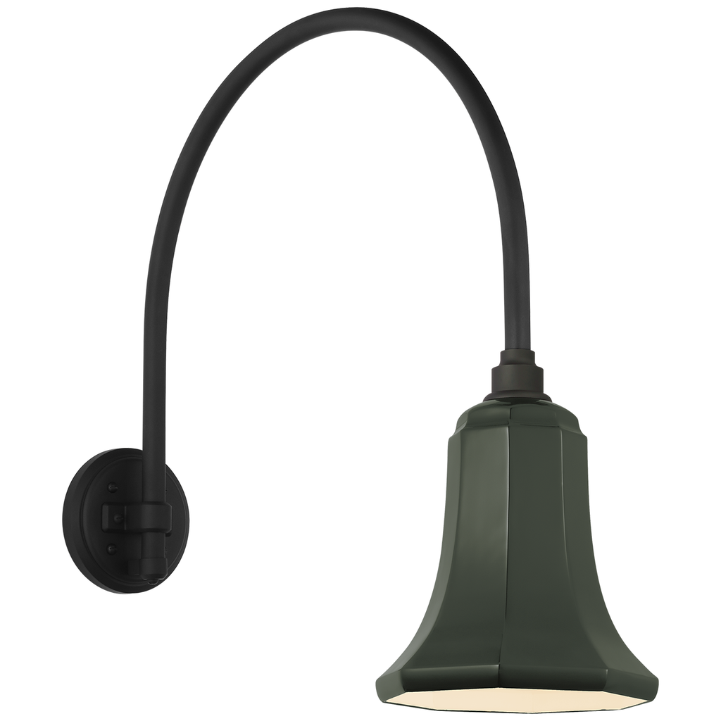 Academy 19.5" Arched Mack Barn Light | Barn Lights | Visual Comfort Signature - Light House Co.