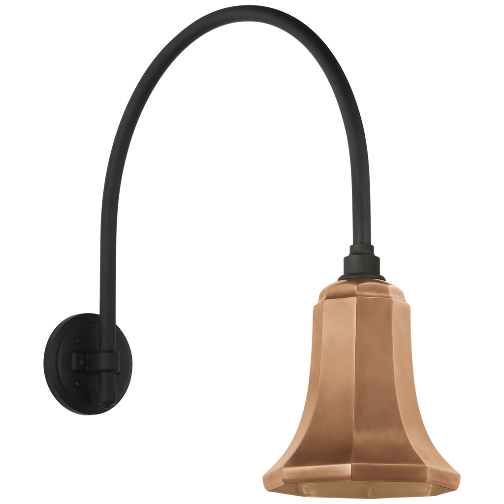 Academy 19.5" Arched Mack Barn Light | Barn Lights | Visual Comfort Signature - Light House Co.
