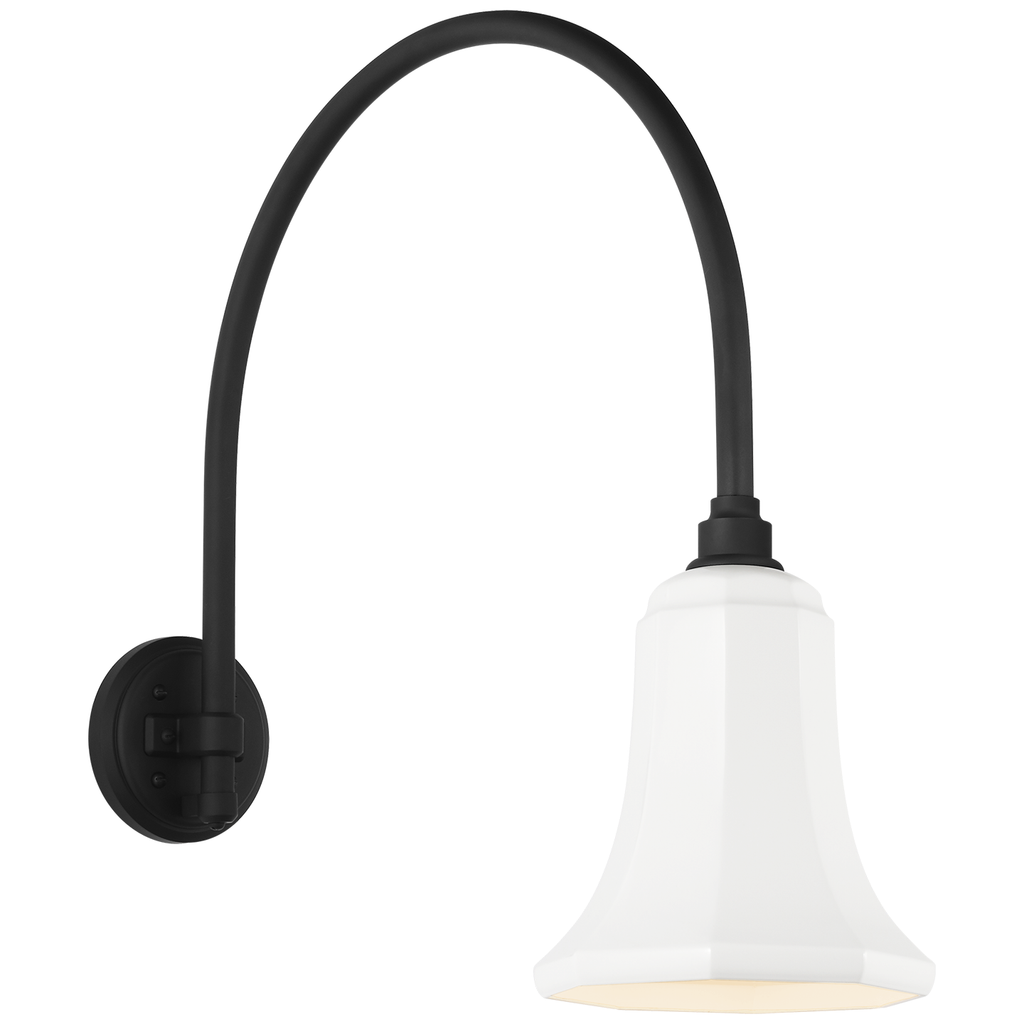 Academy 19.5" Arched Mack Barn Light | Barn Lights | Visual Comfort Signature - Light House Co.