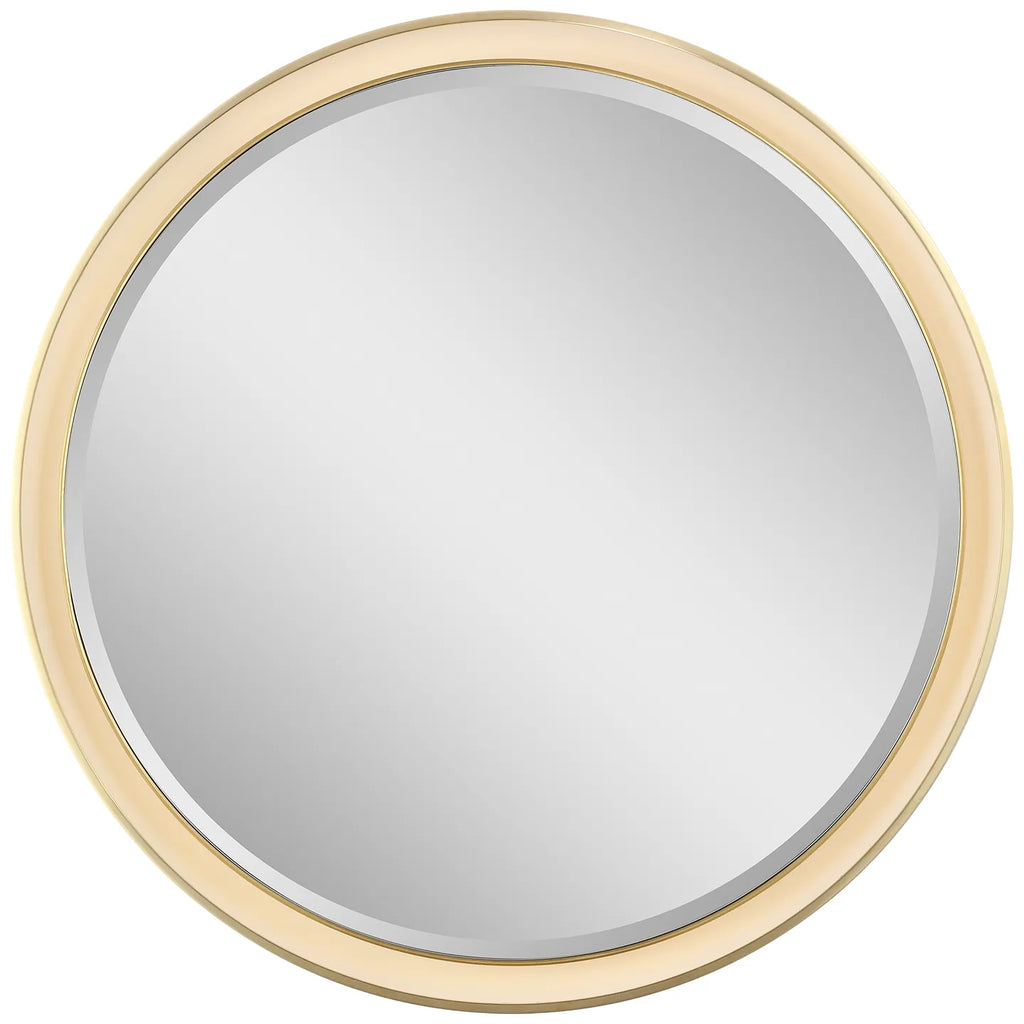 Tricia 30" Illuminated Round Mirror - Light House Co.