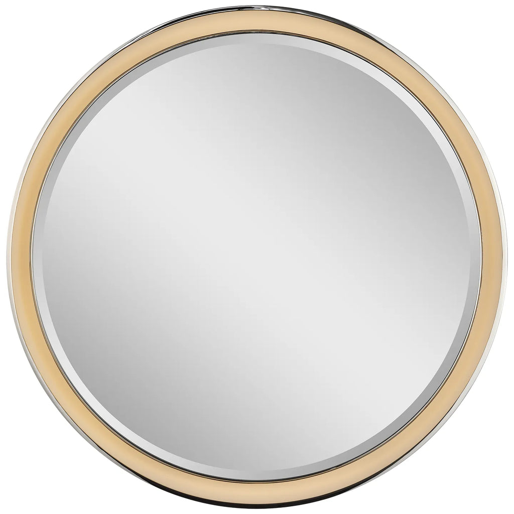 Tricia 30" Illuminated Round Mirror - Light House Co.