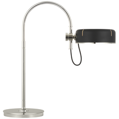 Polished Nickel / Matte Black
