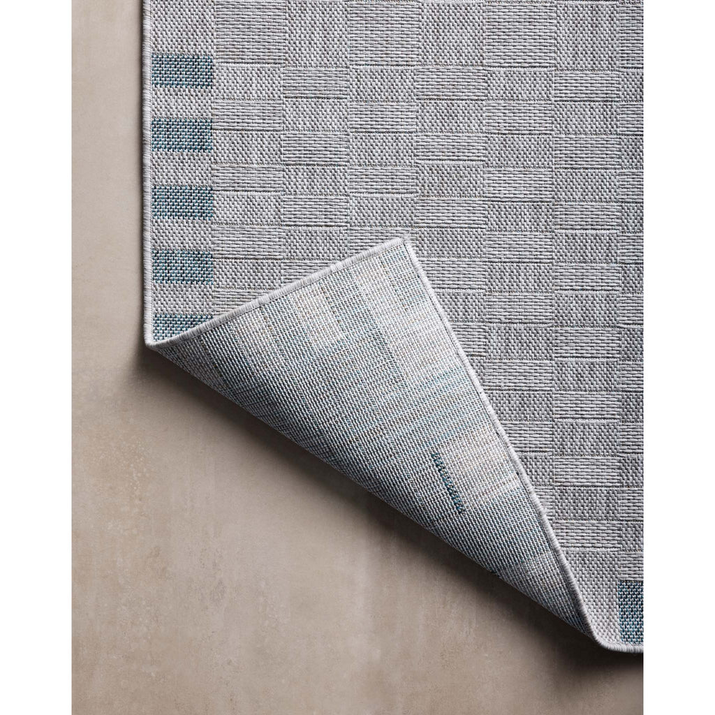 Topanga Silver / Blue Rug | Amber Lewis x Loloi - Light House Co.