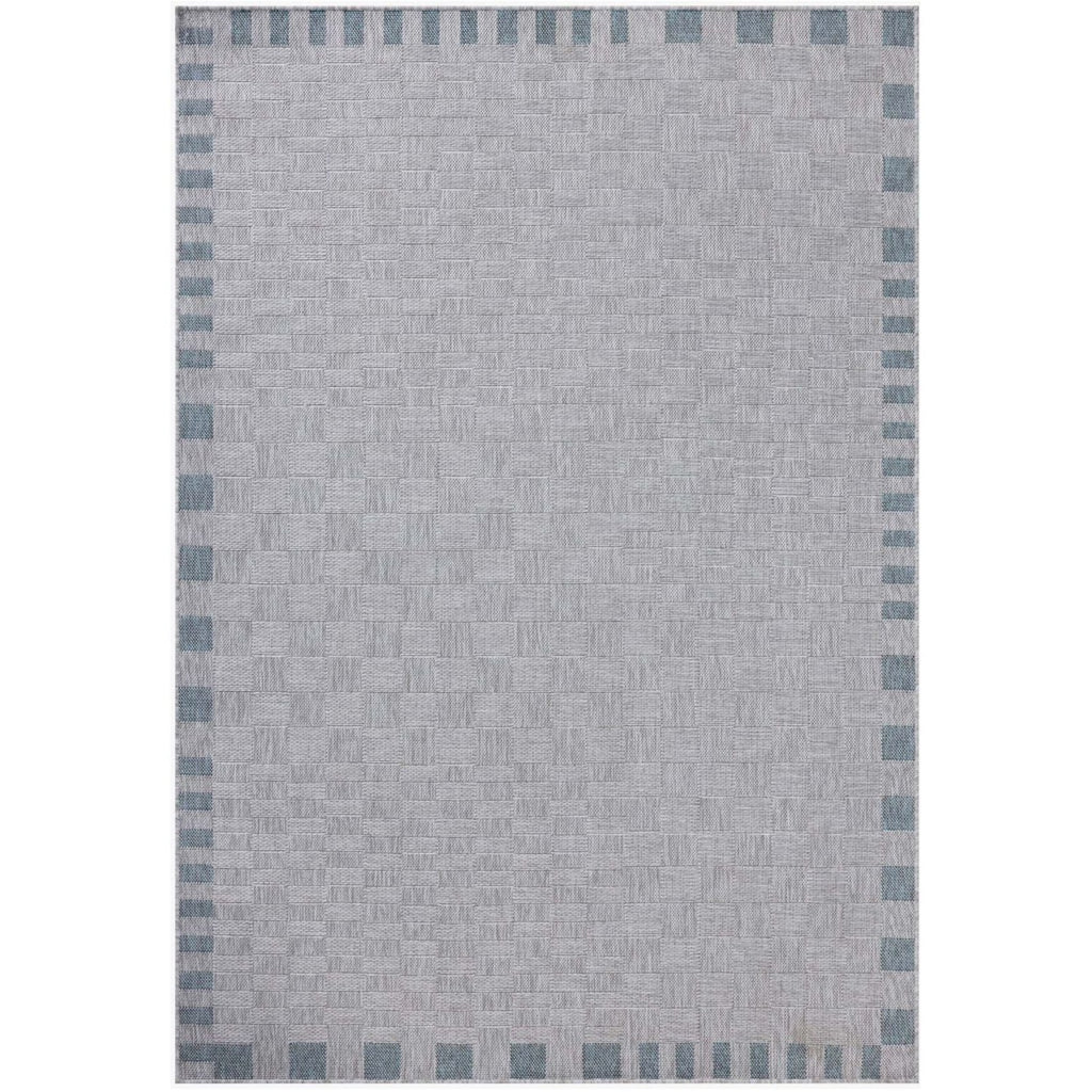 Topanga Silver / Blue Rug | Amber Lewis x Loloi - Light House Co.
