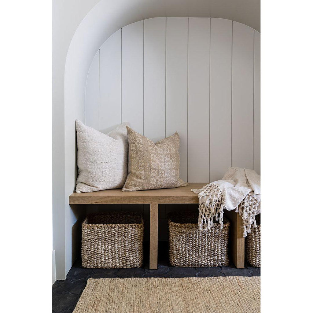 Torquay Natural Rug Pure Salt - Light House Co.