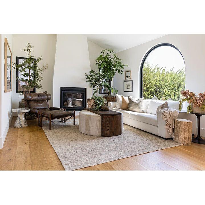 Torquay Natural Rug Pure Salt - Light House Co.