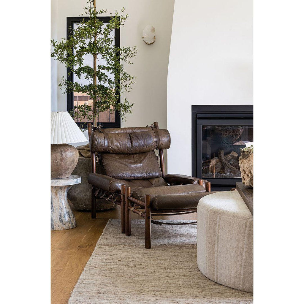 Torquay Natural Rug Pure Salt - Light House Co.