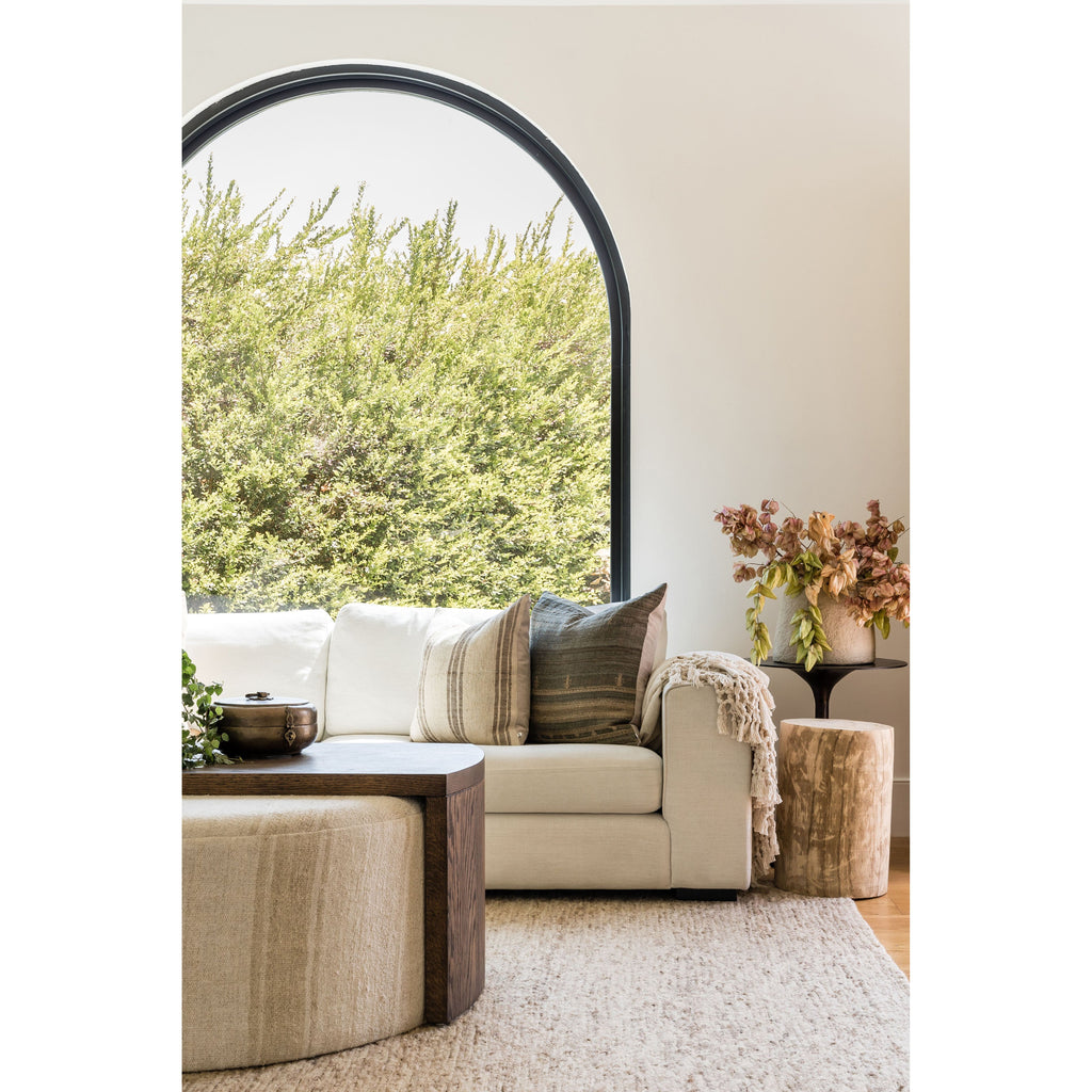 Torquay Natural Rug Pure Salt - Light House Co.