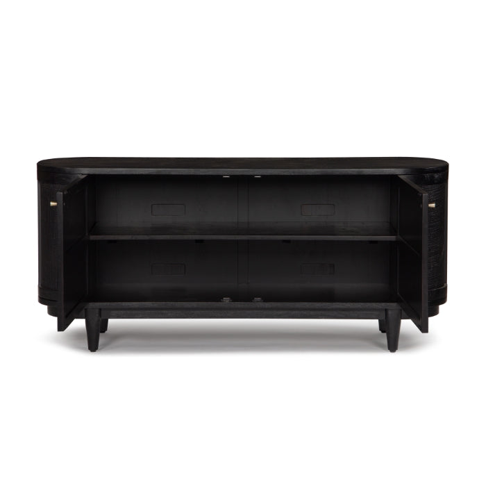 Canggu 68" Media Stand - Charcoal - Light House Co.