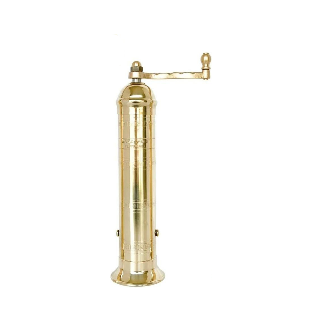 Brass Pepper Mill -9 " - Light House Co.