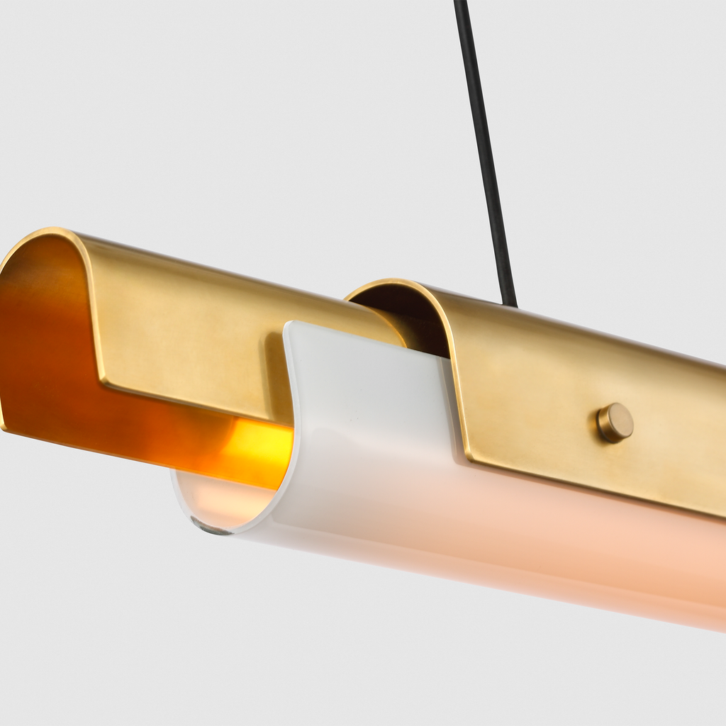 Ambrose 36 Linear Chandelier | LED Linear | Visual Comfort Modern - Light House Co.