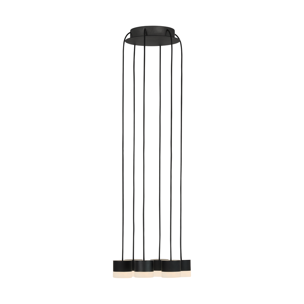 Gable Alabaster 6 Light Chandelier | Chandeliers | Visual Comfort Modern - Light House Co.