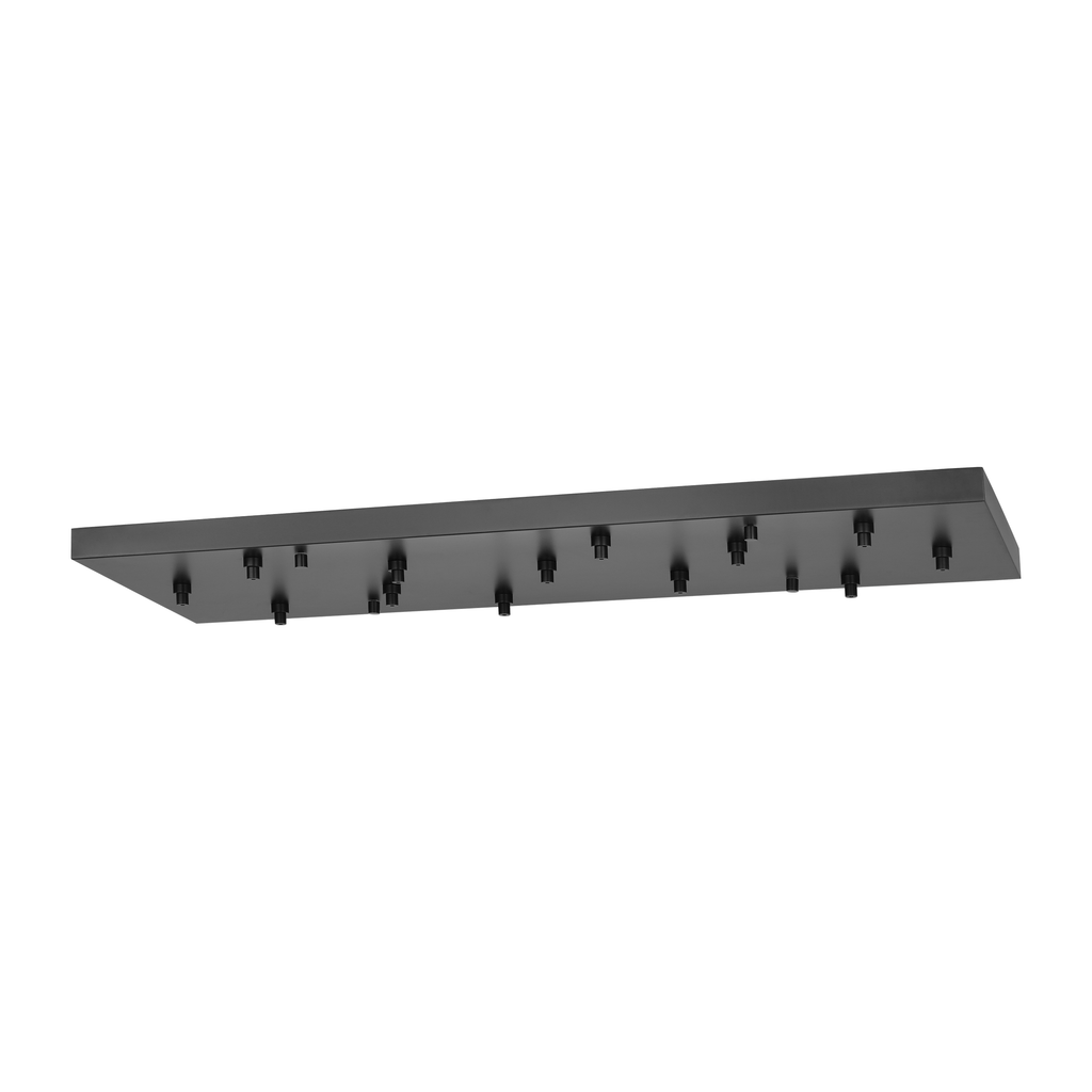 54" Rectangular Multiport Canopy | Light Canopies | Visual Comfort Modern - Light House Co.