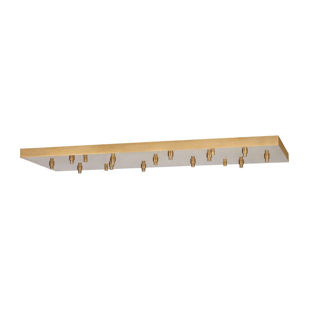 54" Rectangular Multiport Canopy | Light Canopies | Visual Comfort Modern - Light House Co.