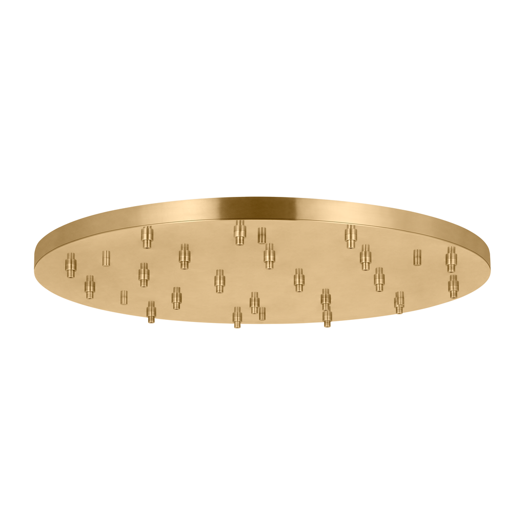 46.5" Round Multiport Canopy | Light Canopies | Visual Comfort Modern - Light House Co.