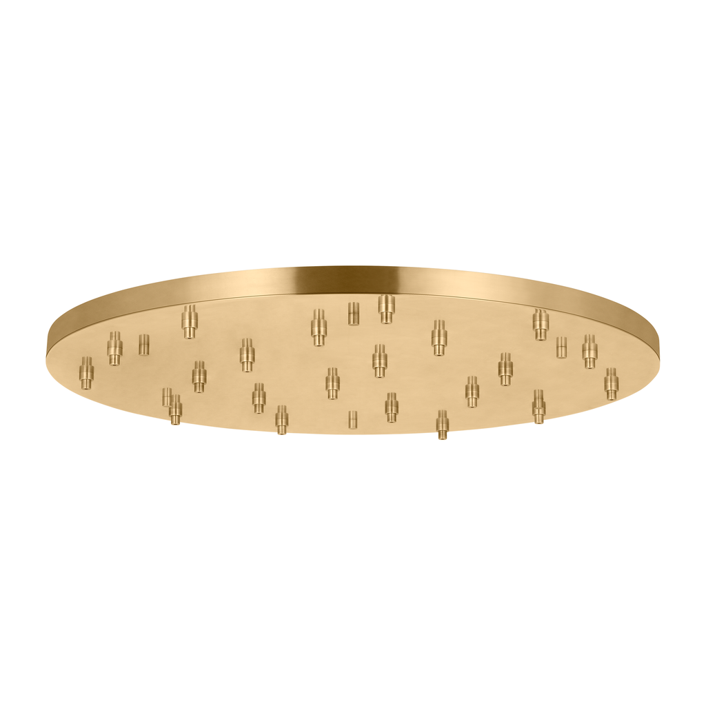 46.5" Round Multiport Canopy | Light Canopies | Visual Comfort Modern - Light House Co.