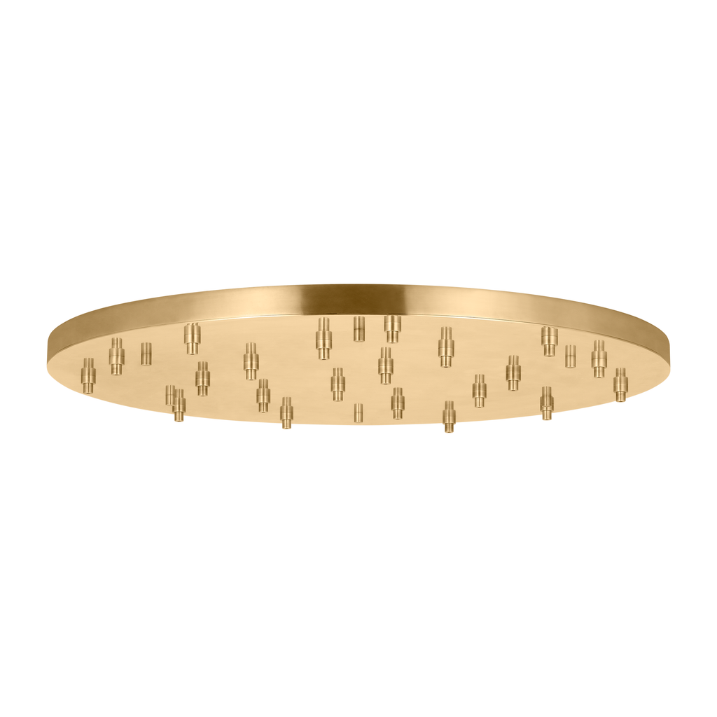 46.5" Round Multiport Canopy | Light Canopies | Visual Comfort Modern - Light House Co.