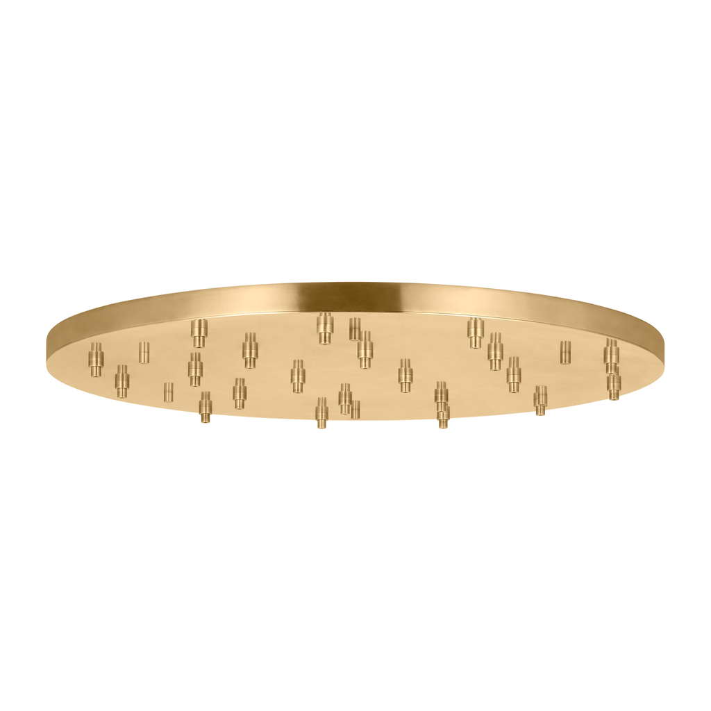 46.5" Round Multiport Canopy | Light Canopies | Visual Comfort Modern - Light House Co.