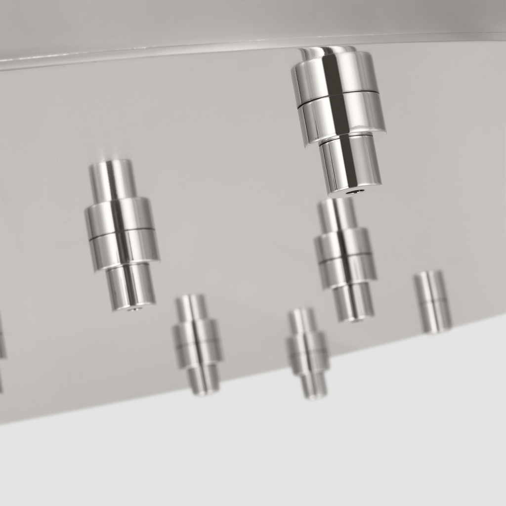 46.5" Round Multiport Canopy | Light Canopies | Visual Comfort Modern - Light House Co.