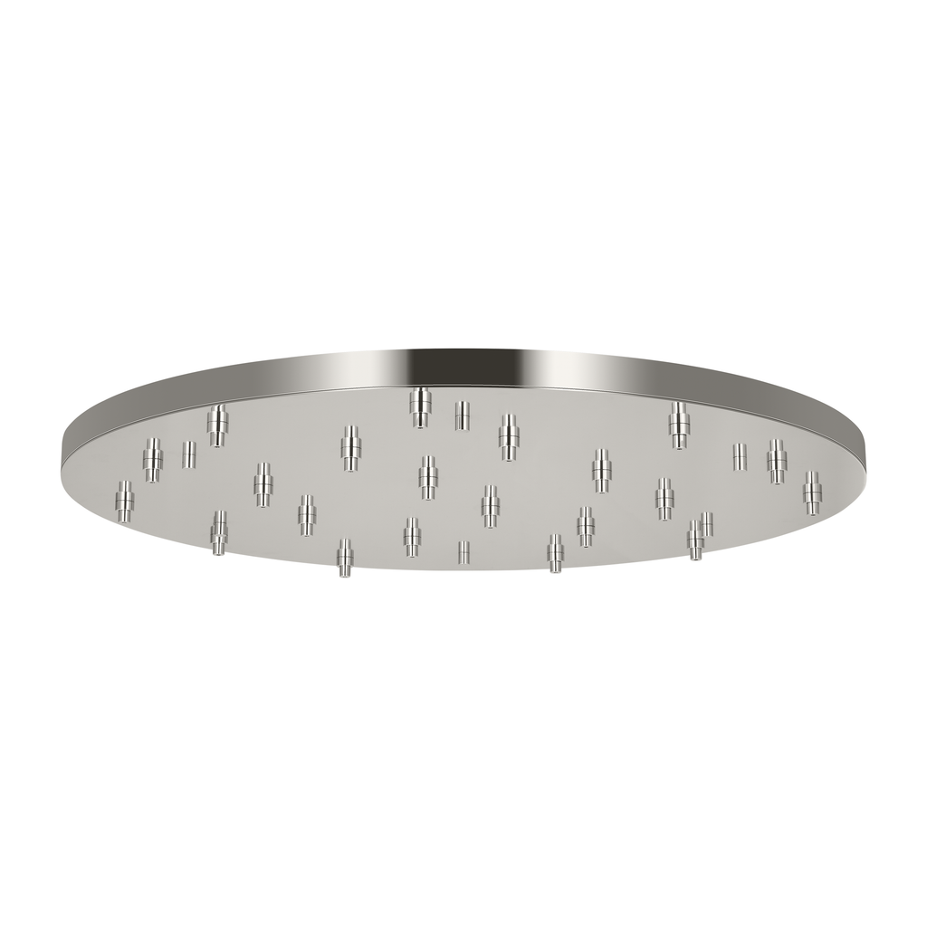 46.5" Round Multiport Canopy | Light Canopies | Visual Comfort Modern - Light House Co.