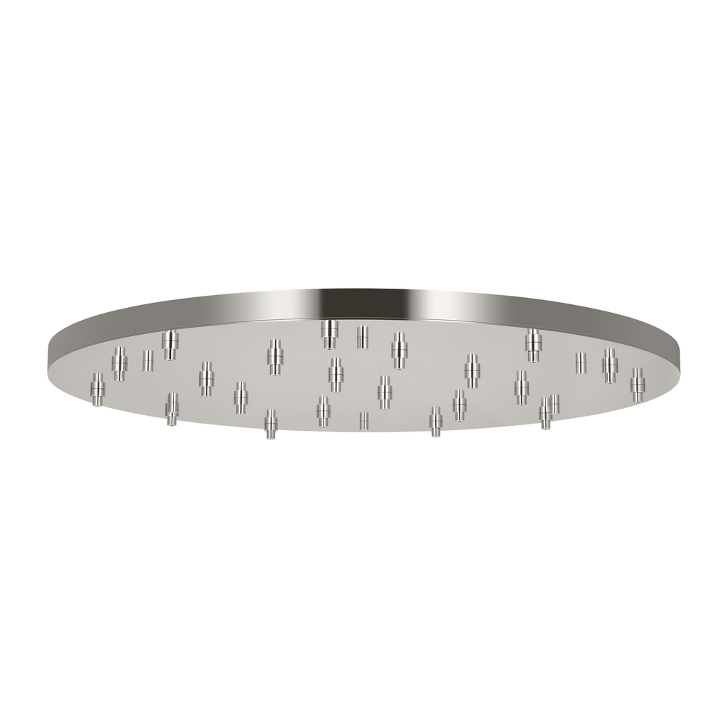 46.5" Round Multiport Canopy | Light Canopies | Visual Comfort Modern - Light House Co.