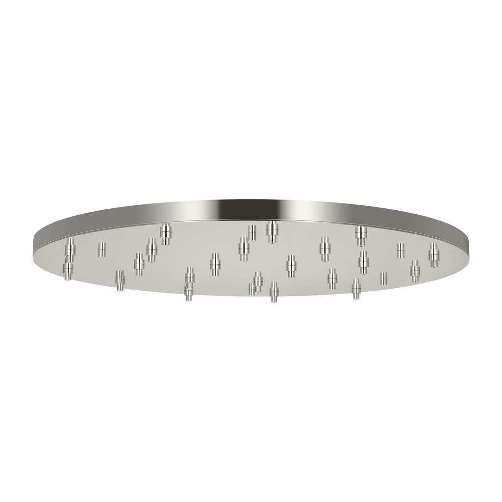 46.5" Round Multiport Canopy | Light Canopies | Visual Comfort Modern - Light House Co.