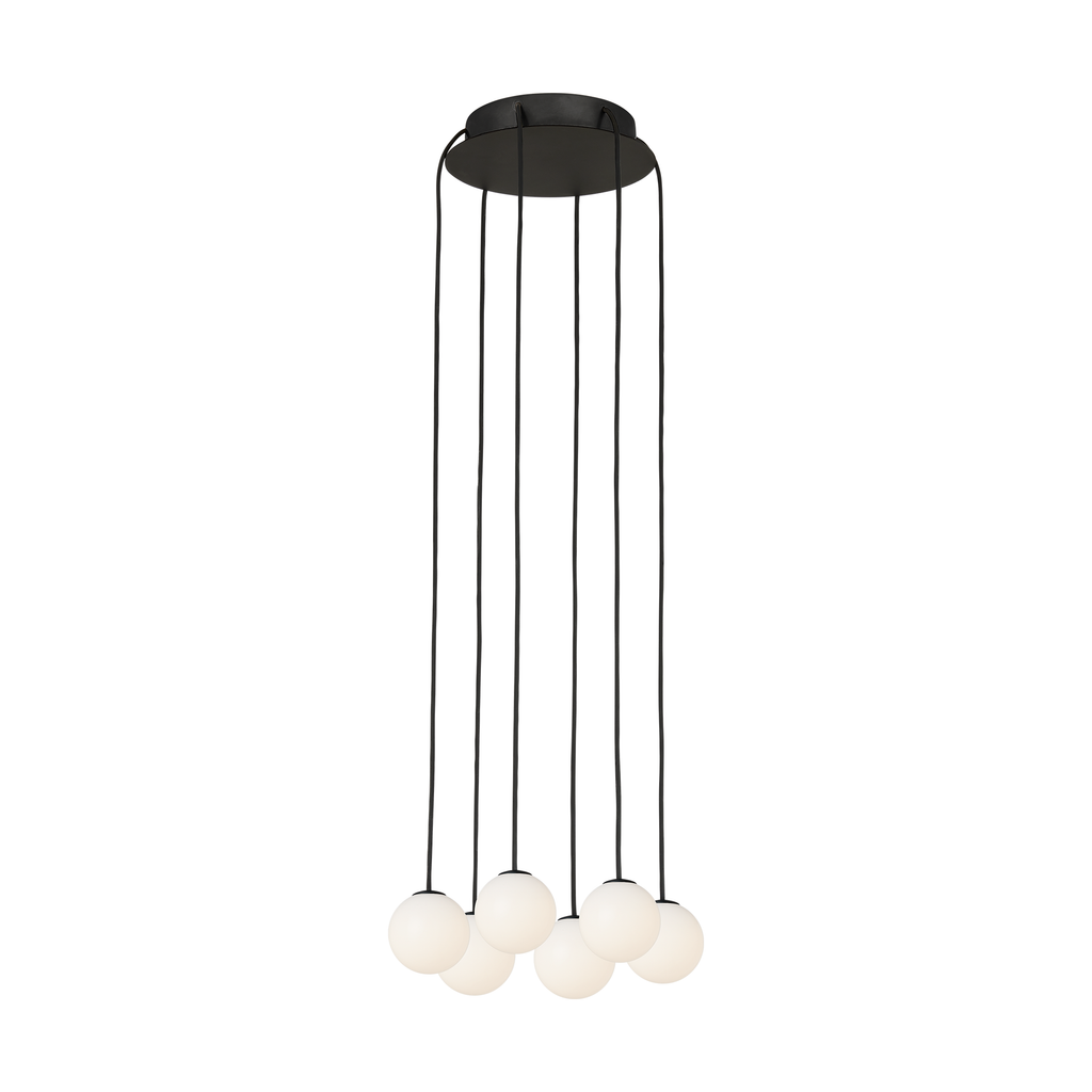Orbet 6 Light Chandelier | Chandeliers | Visual Comfort Modern - Light House Co.