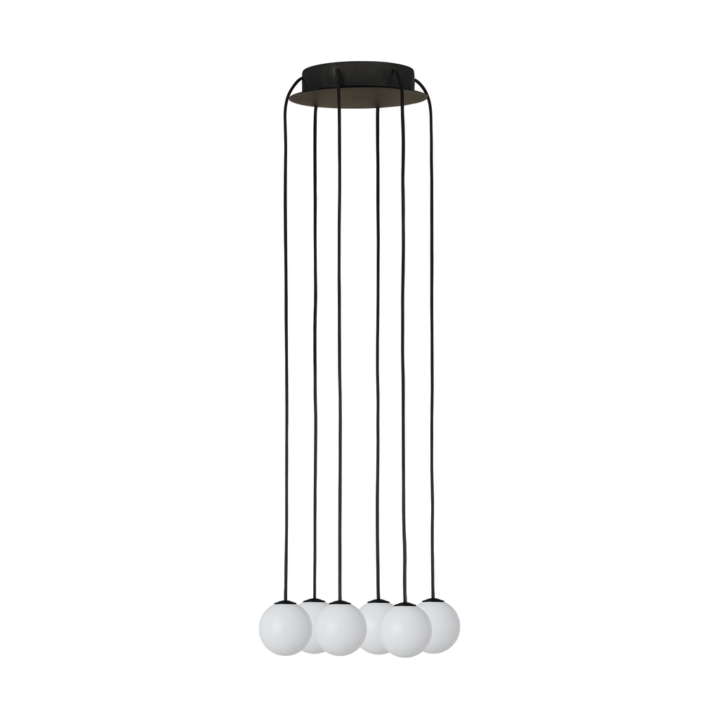 Orbet 6 Light Chandelier | Chandeliers | Visual Comfort Modern - Light House Co.
