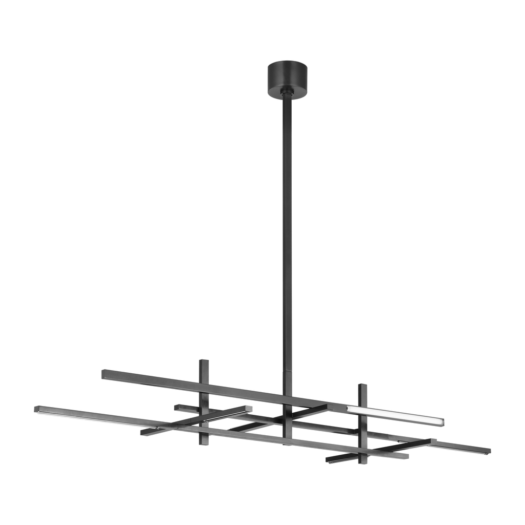 Cityscape Stacked X-Large Linear Chandelier | LED Linear | Visual Comfort Modern - Light House Co.