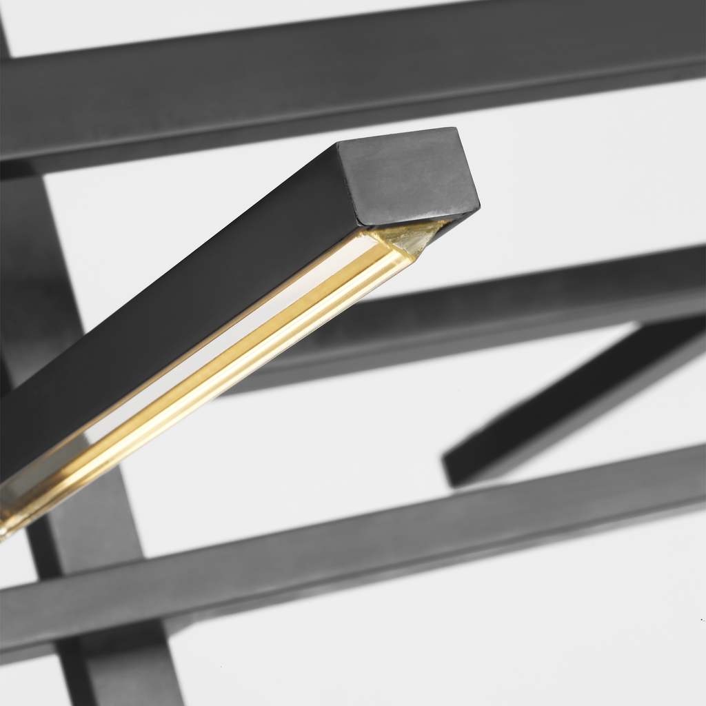 Cityscape Stacked X-Large Linear Chandelier | LED Linear | Visual Comfort Modern - Light House Co.