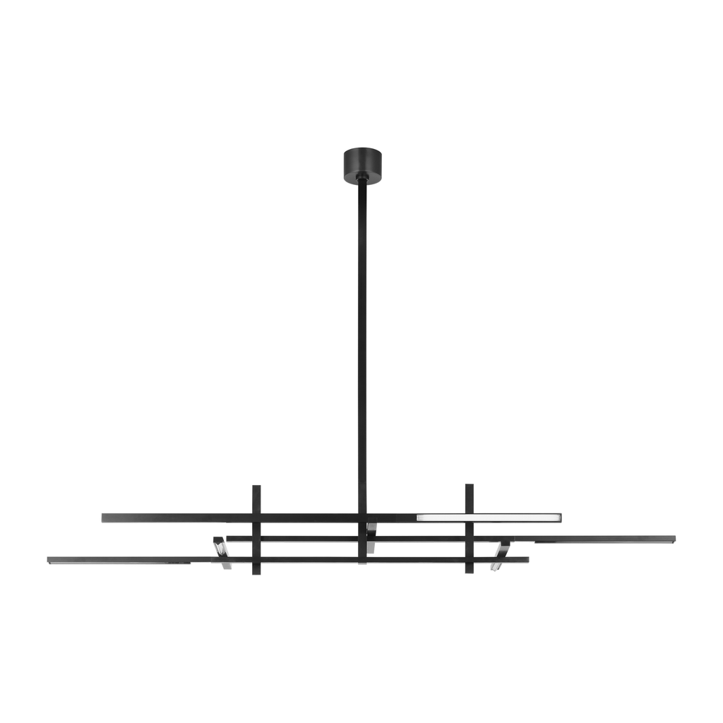 Cityscape Stacked X-Large Linear Chandelier | LED Linear | Visual Comfort Modern - Light House Co.