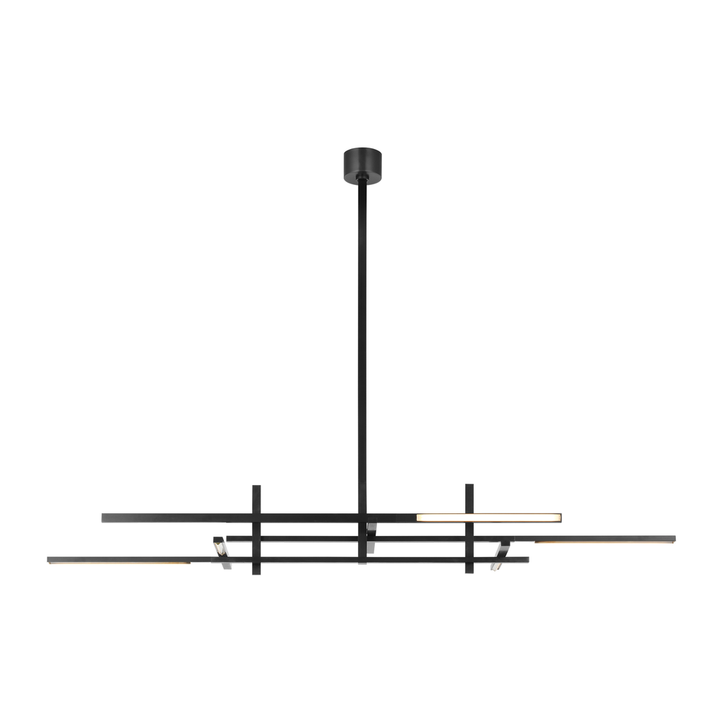 Cityscape Stacked X-Large Linear Chandelier | LED Linear | Visual Comfort Modern - Light House Co.