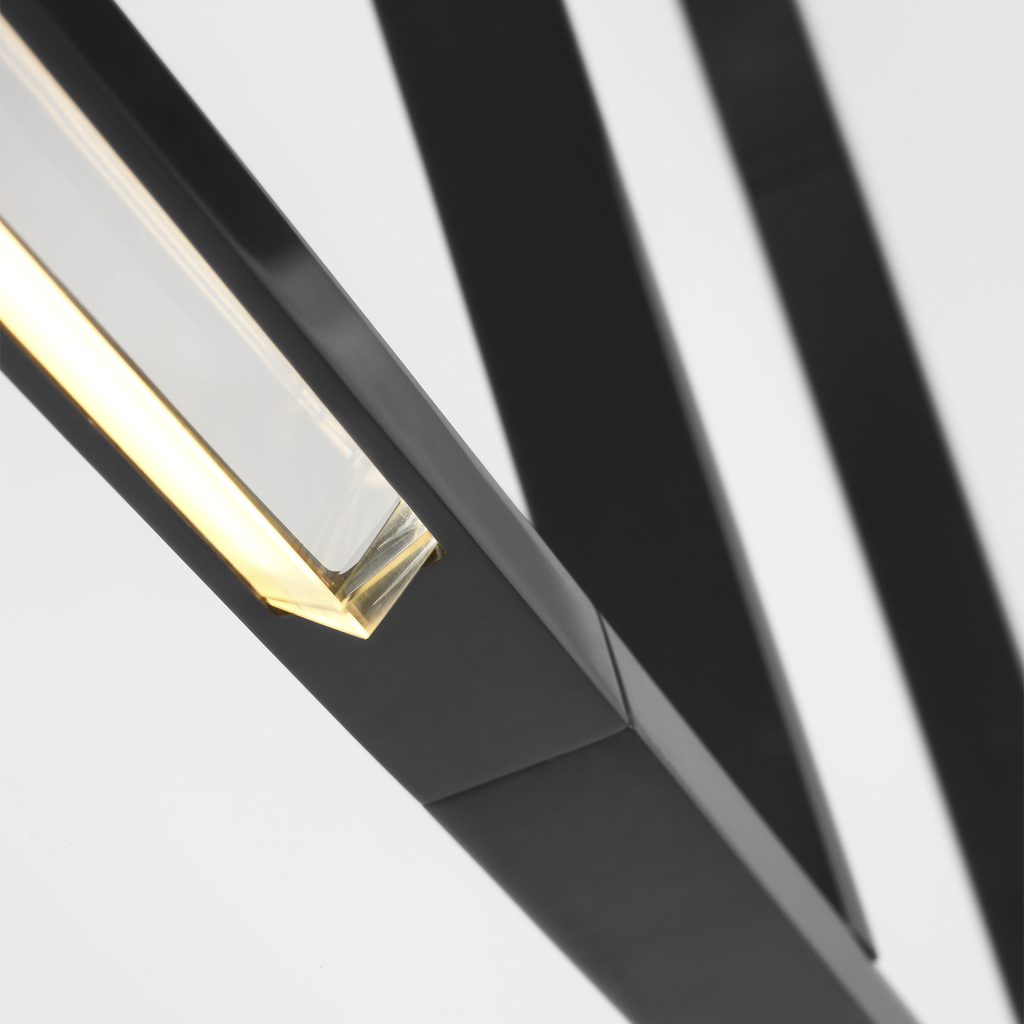 Cityscape X-Large Linear Chandelier | LED Linear | Visual Comfort Modern - Light House Co.