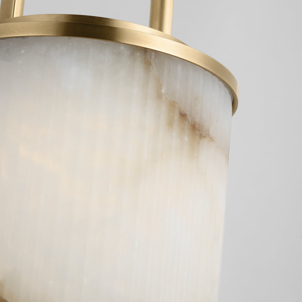Tawa Alabaster Accent Rechargeable Table Lamp - Light House Co.