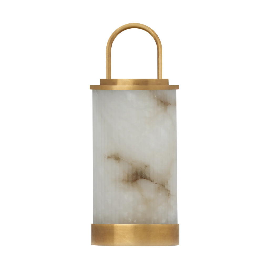 Tawa Alabaster Accent Rechargeable Table Lamp - Light House Co.